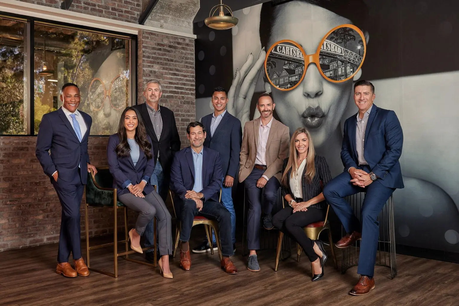Trinet Team Portrait in a office shared location
