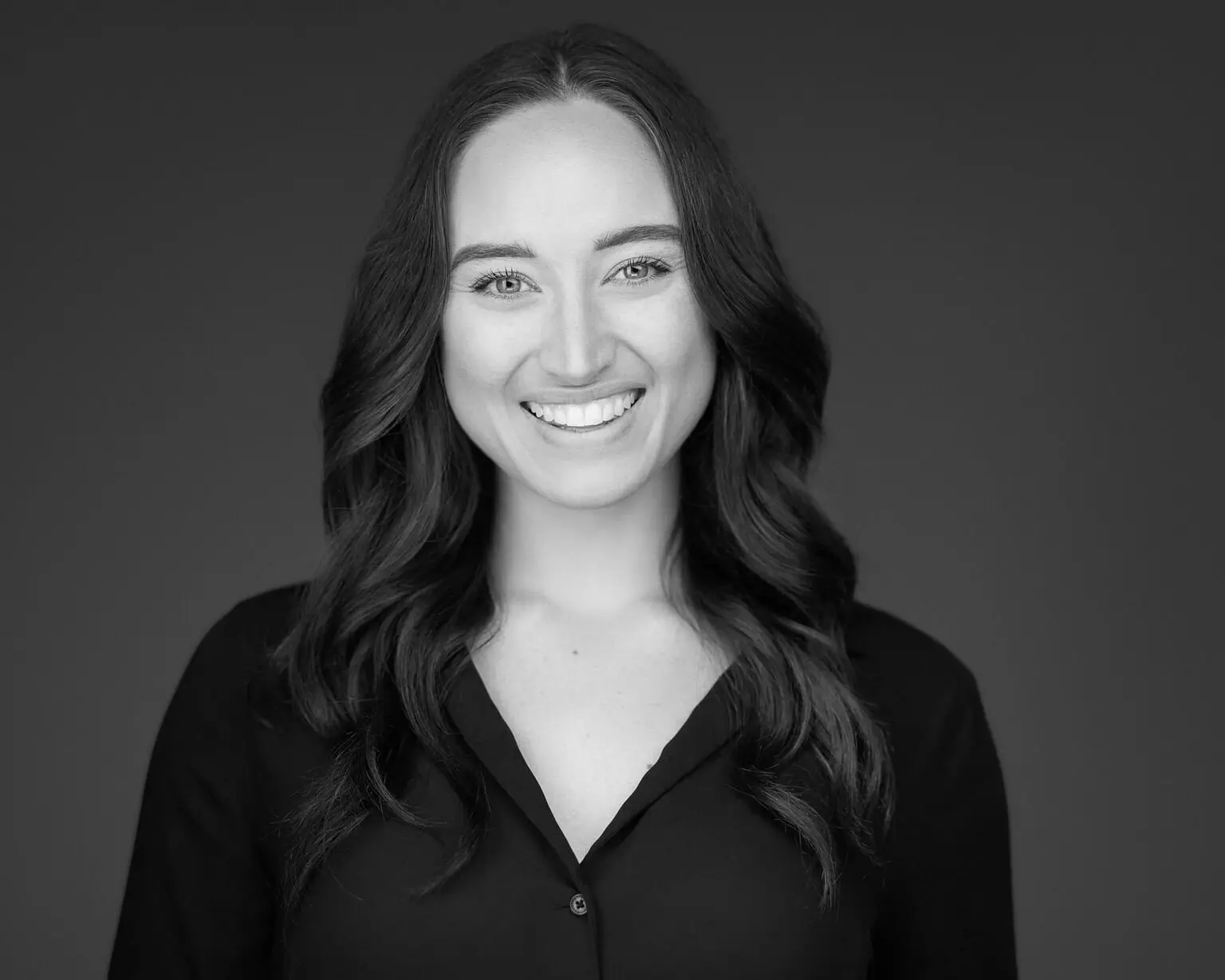 Business headshots in black and white