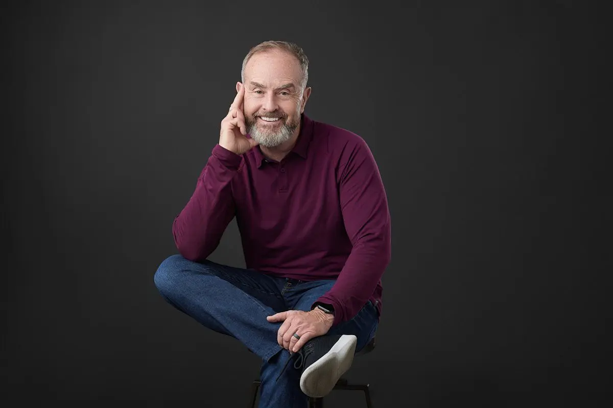 Relaxed business portrait