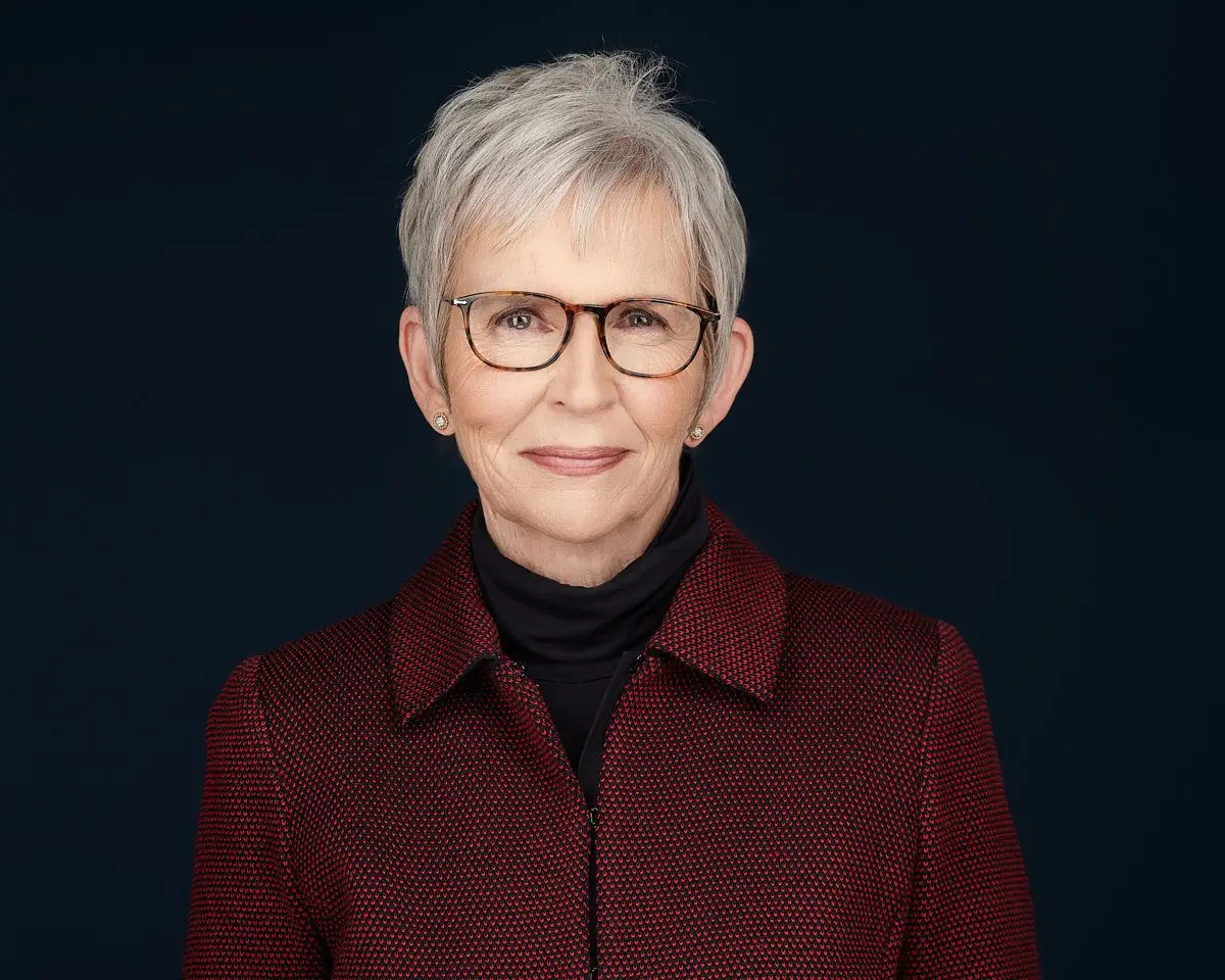 Judge headshot on dark blue background