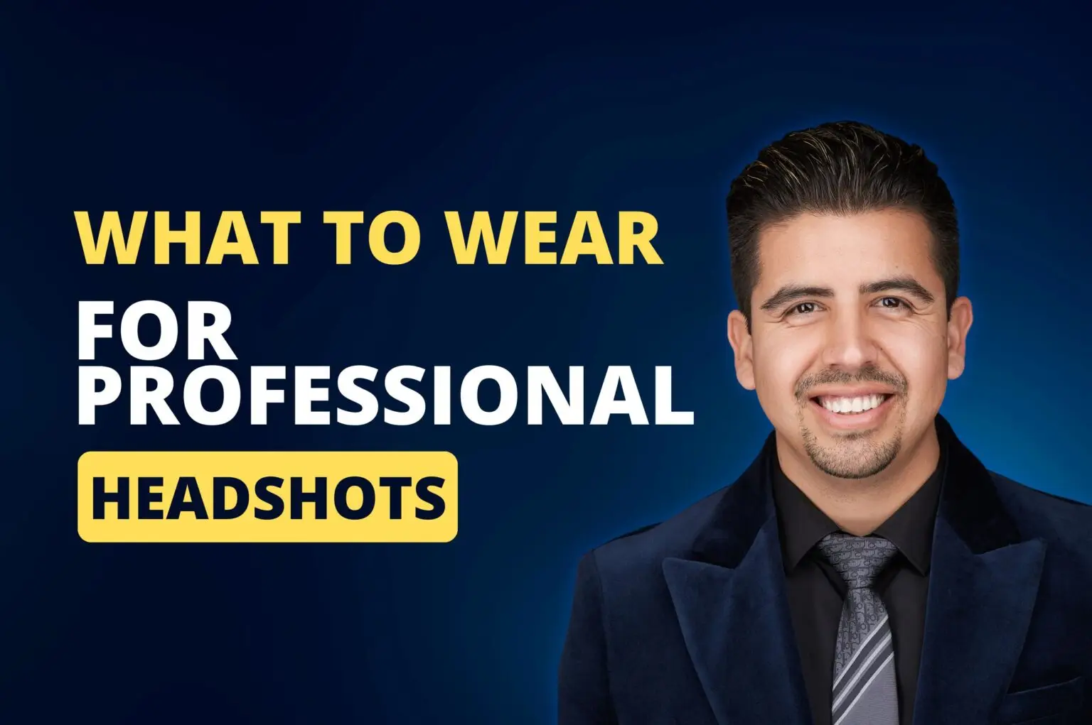 What to wear for professional headshots thumbnail