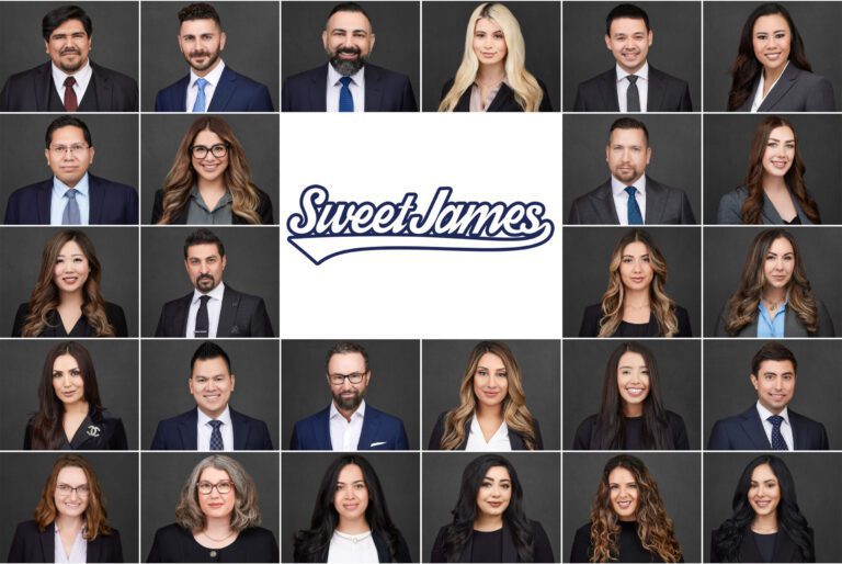 Sweet James team headshots in Newport Beach