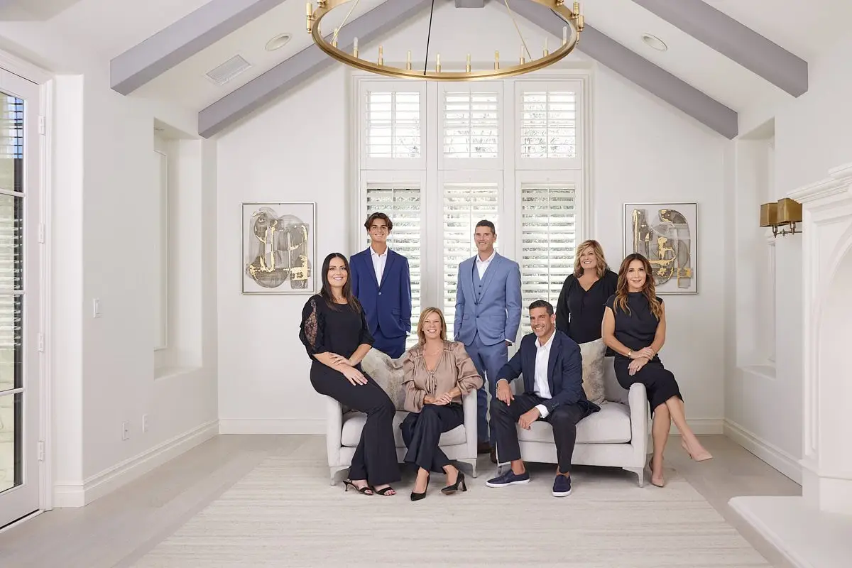 Tim Walter Realtors Ladera Ranch team branding portrait